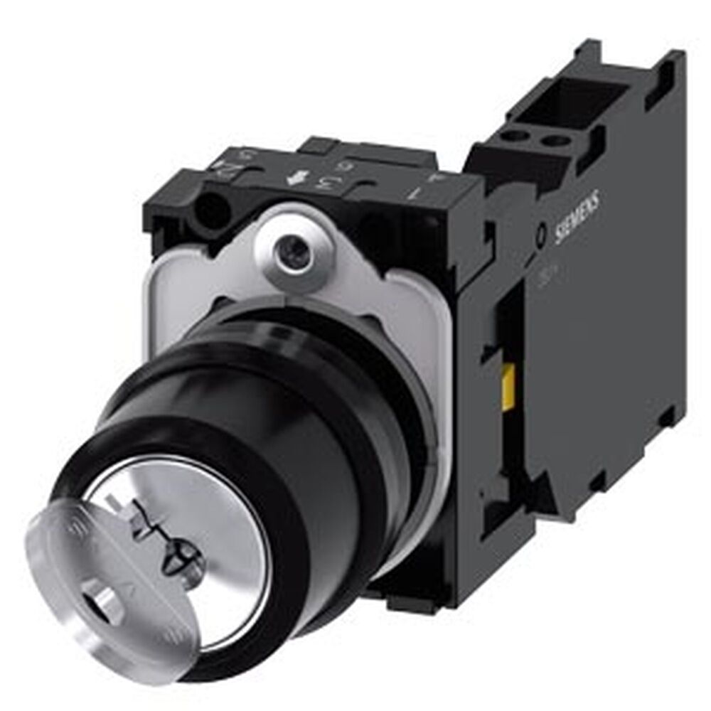 Siemens Schlüsselschalter 3SU1100-4BF21-3TA0