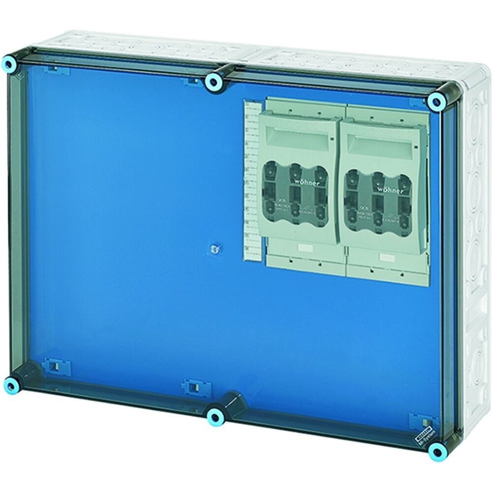 Hensel NH Sicherungslasttrennschaltergehäuse Mi 6628 Nr. 20001435