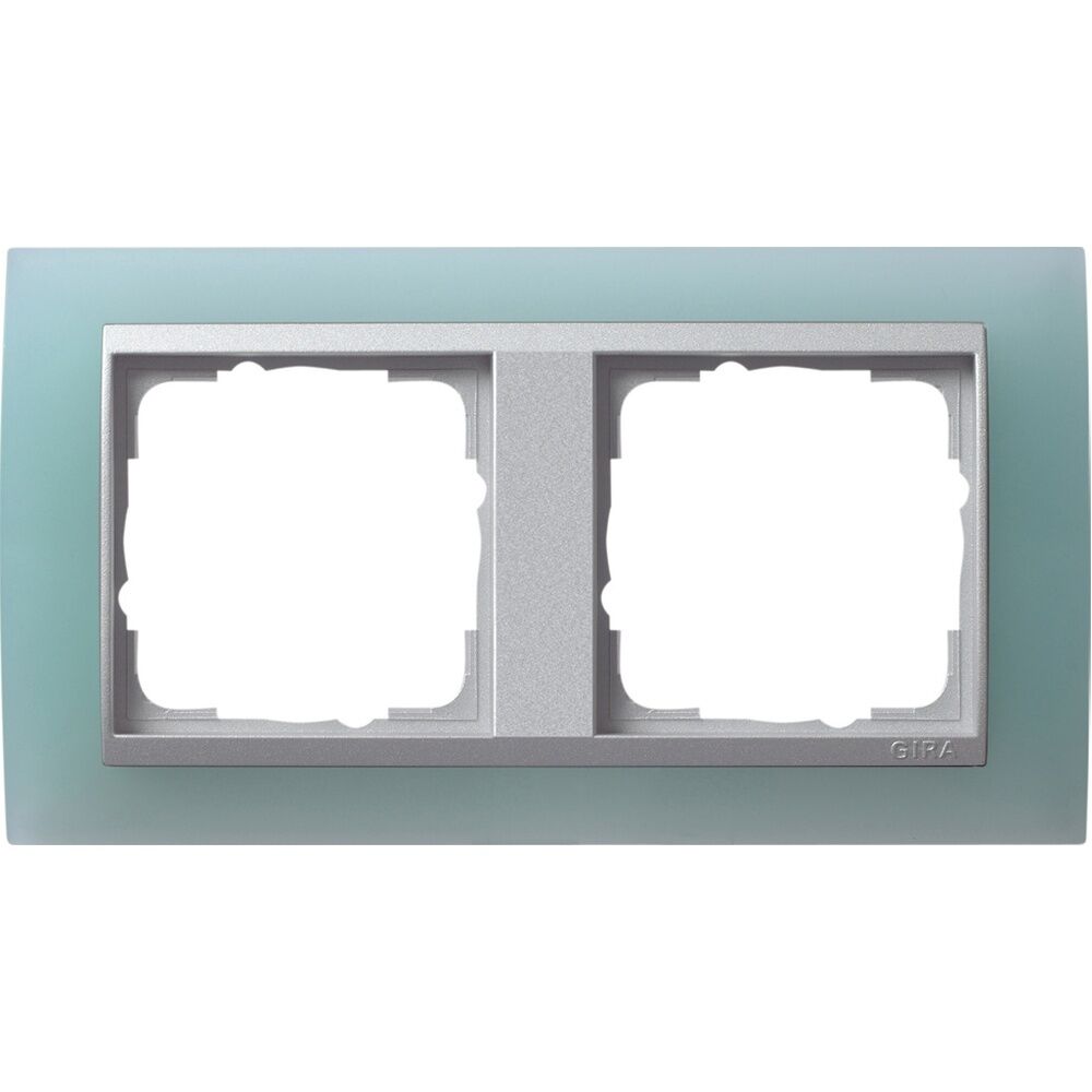 Gira Abdeckrahmen 2fach 021251 