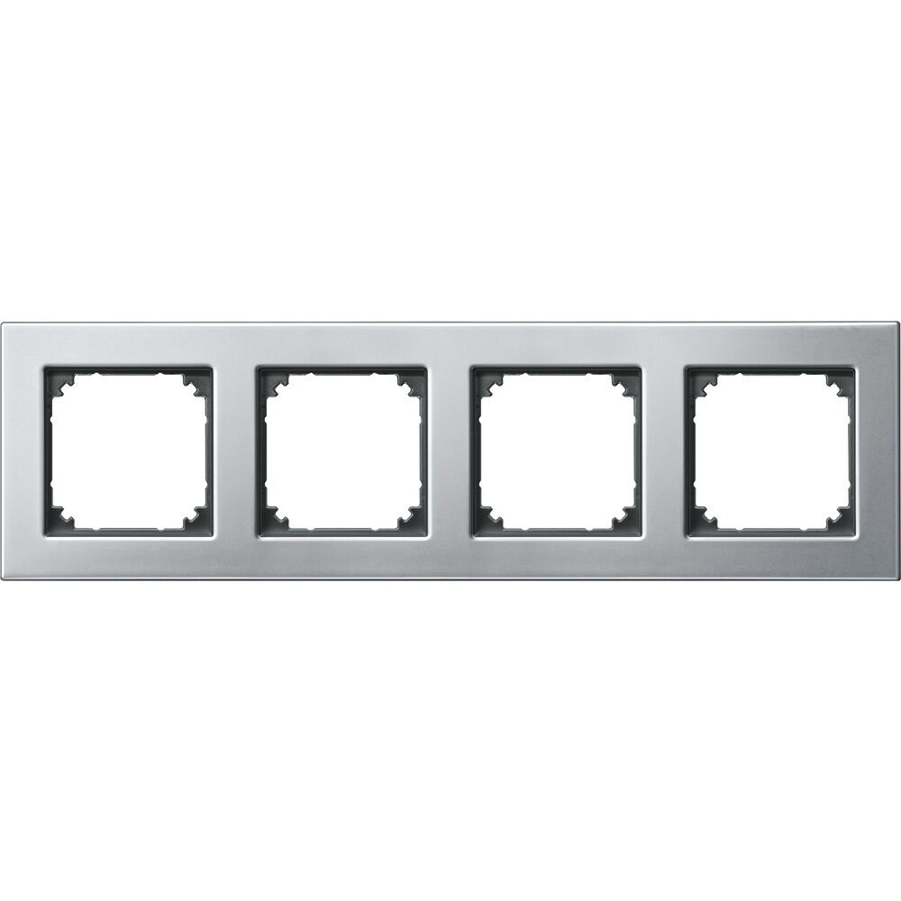 Merten Echtglasrahmen 4fach 475460