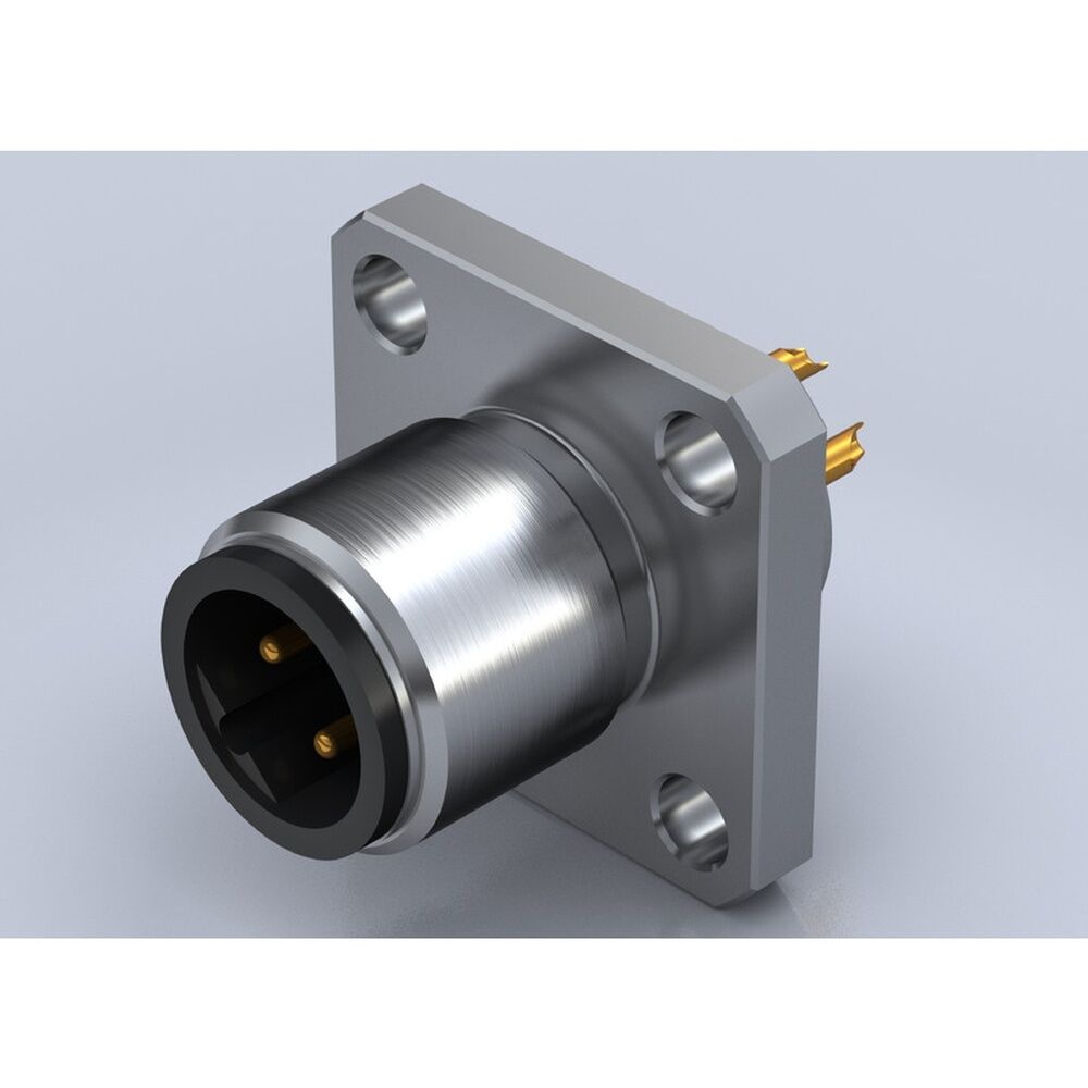 Weidmüller Rundsteckverbinder 2424310000 Typ SAIE-M12S-4B-FV-20-LK