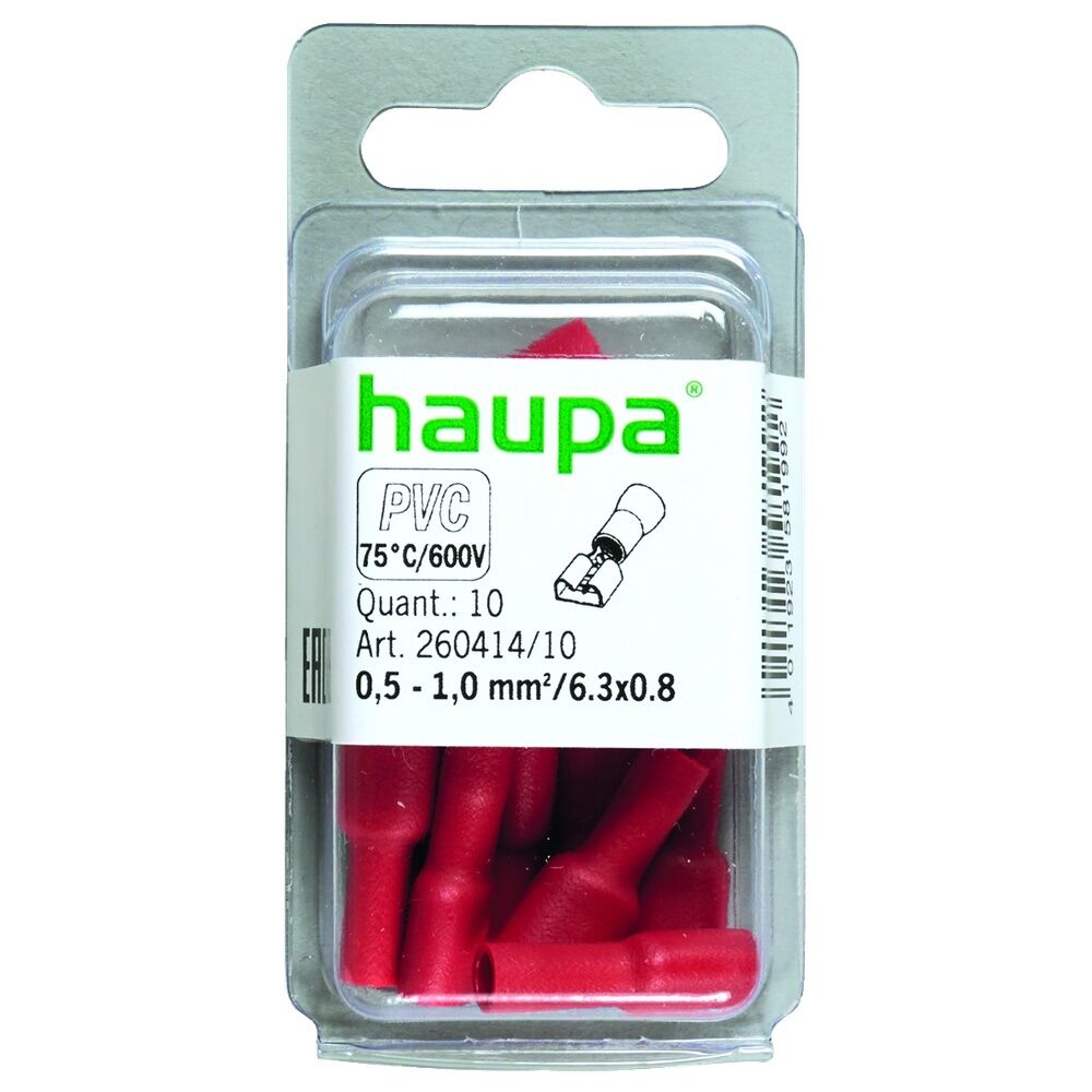 Haupa Flachsteckhülsen 260414/10