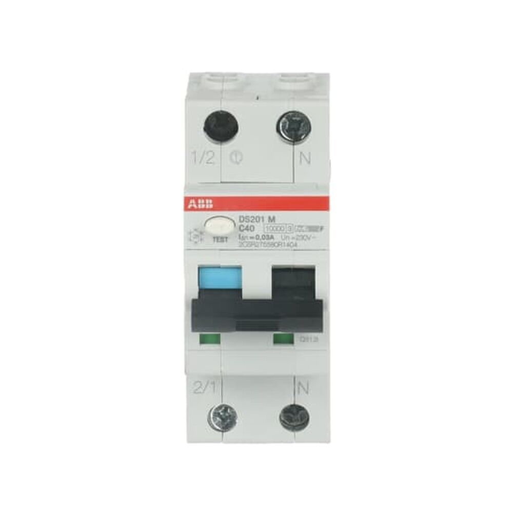 ABB Kombination FI Schalter Leitungsschutzschalter 2CSR275580R1404 Typ DS201MF-C40/0,03