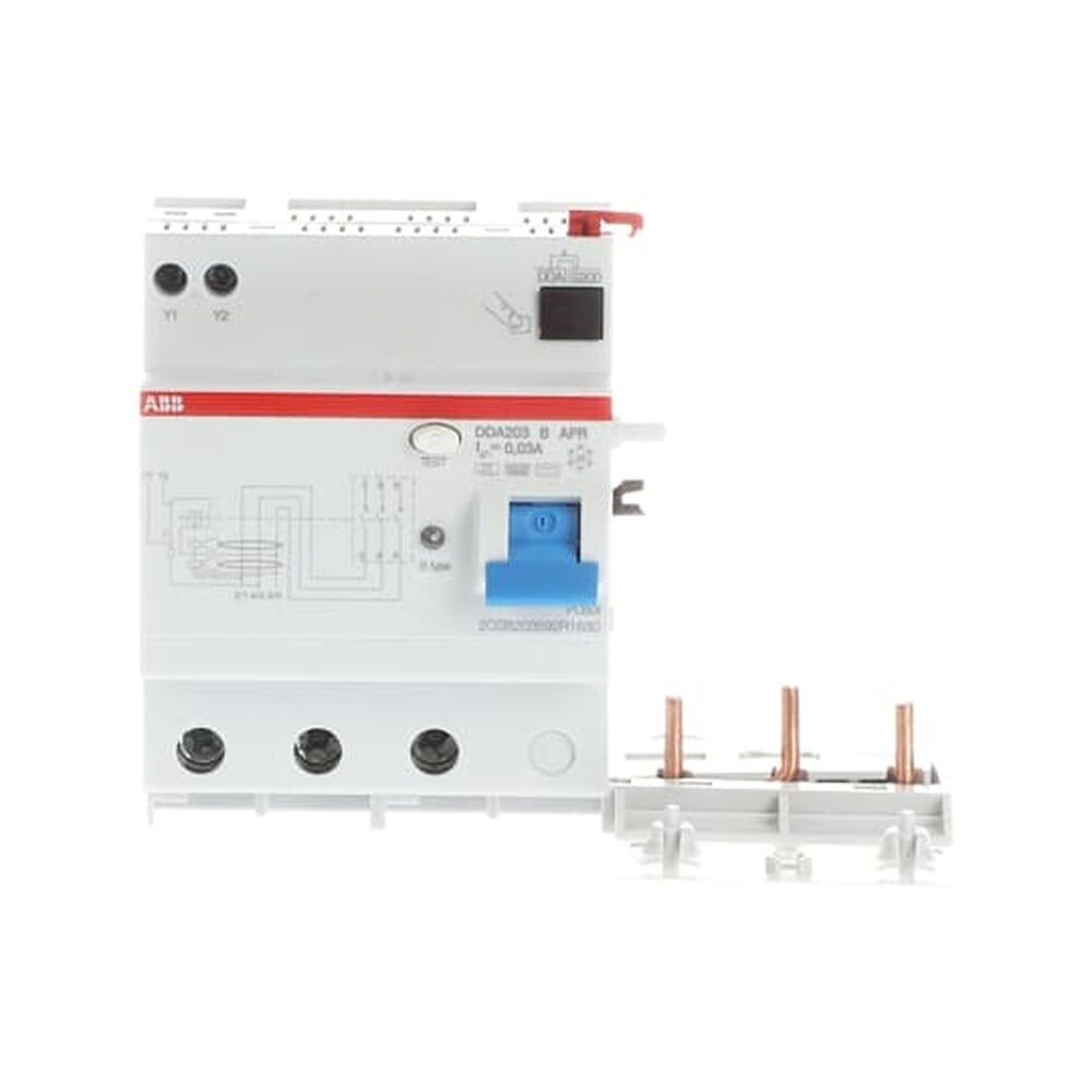 ABB Fehlerstromschutzblock 2CSB203592R1630 Typ DDA203BAPR-63/0,03