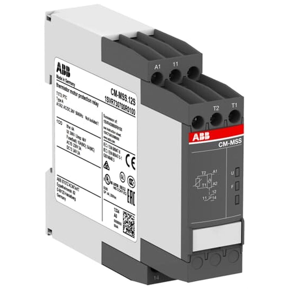ABB Thermistormotorschutzrelais 1SVR740700R0100 Typ CM-MSS.12P