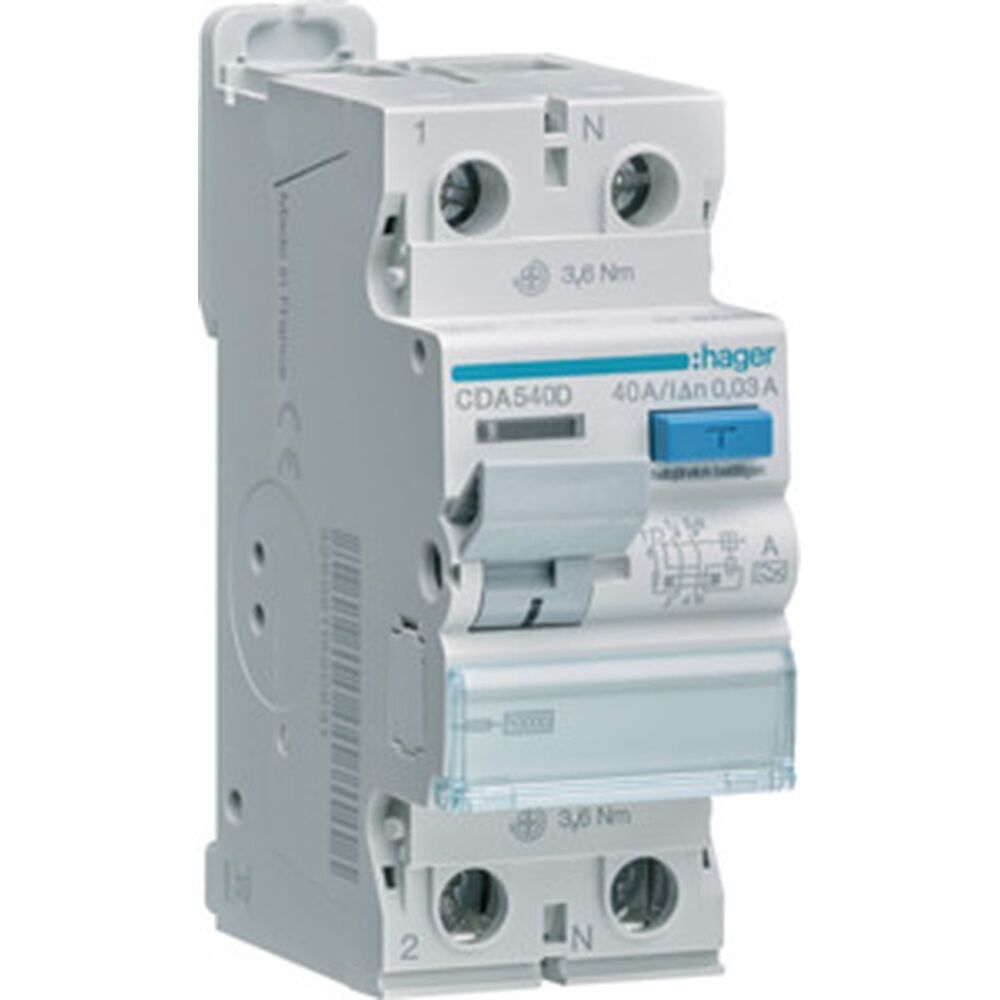 Hager FI Schalter CDA540D