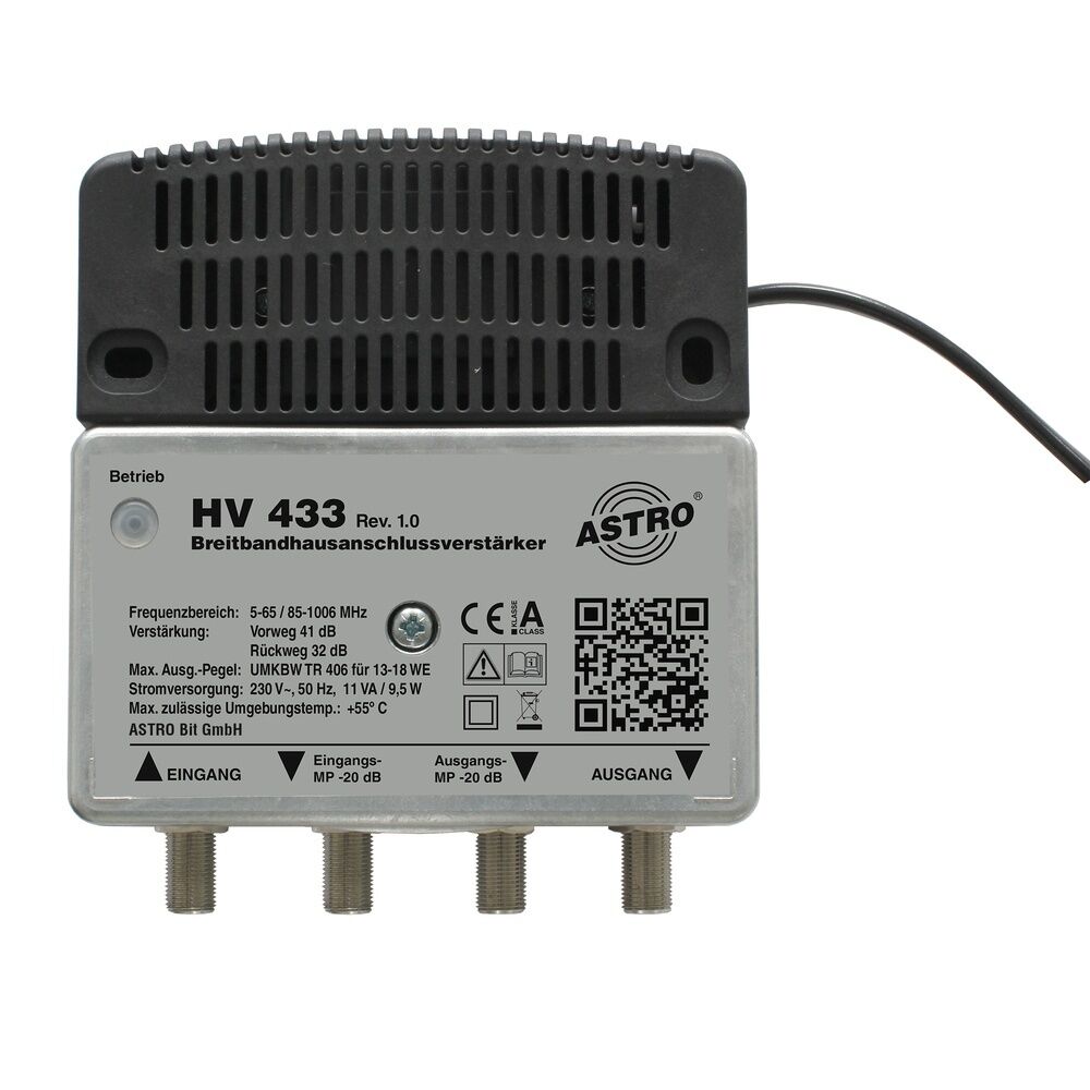 Astro Bit Breitbandverstärker 00217423 Typ HV 433