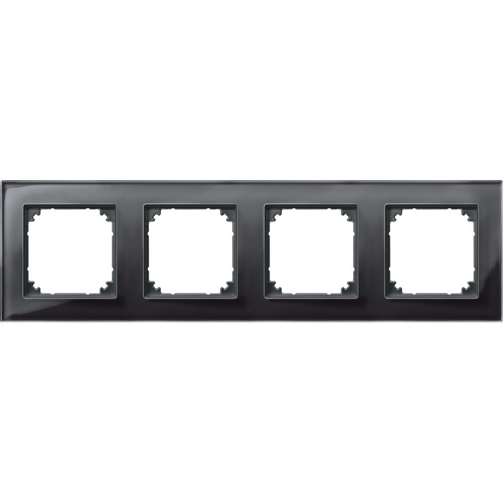 Merten Echtglasrahmen 4fach 489403