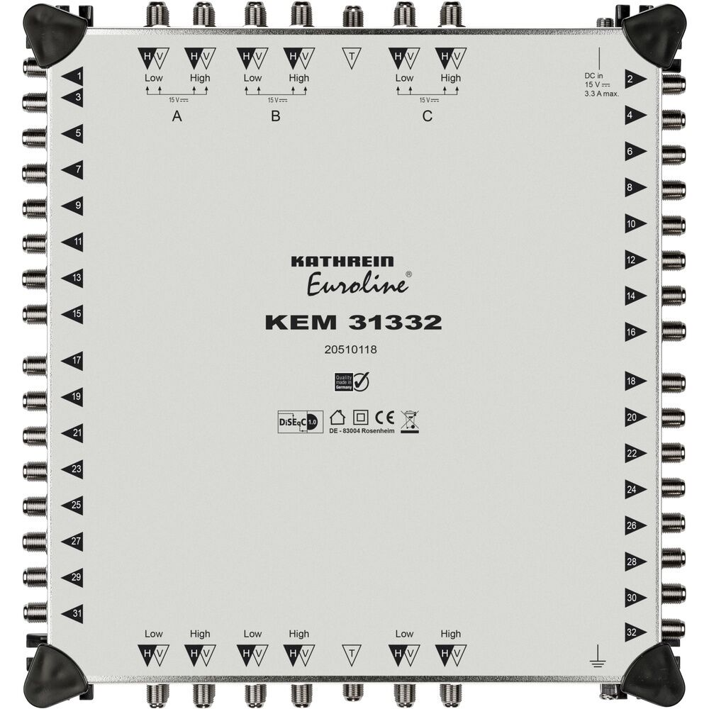 Kathrein Multischalter 20510118 Typ KEM31332