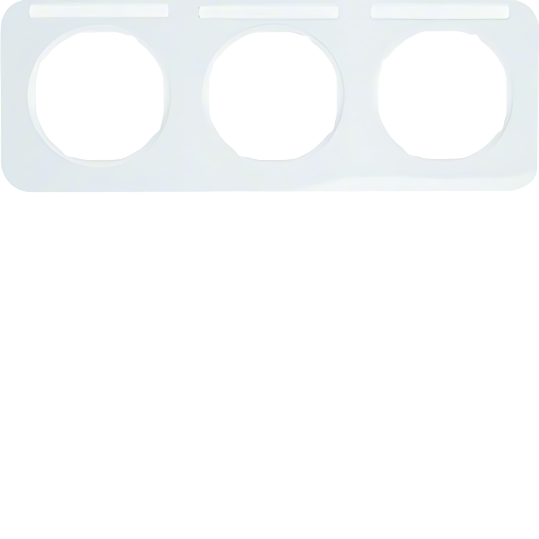 Berker 3fach Rahmen 10132179 