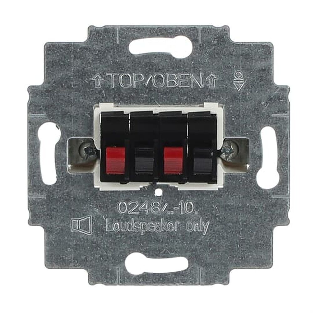 Busch-Jaeger Stereo Lautsprecher Anschlussdose 0248/05-101 Nr. 2CKA000230A0404 