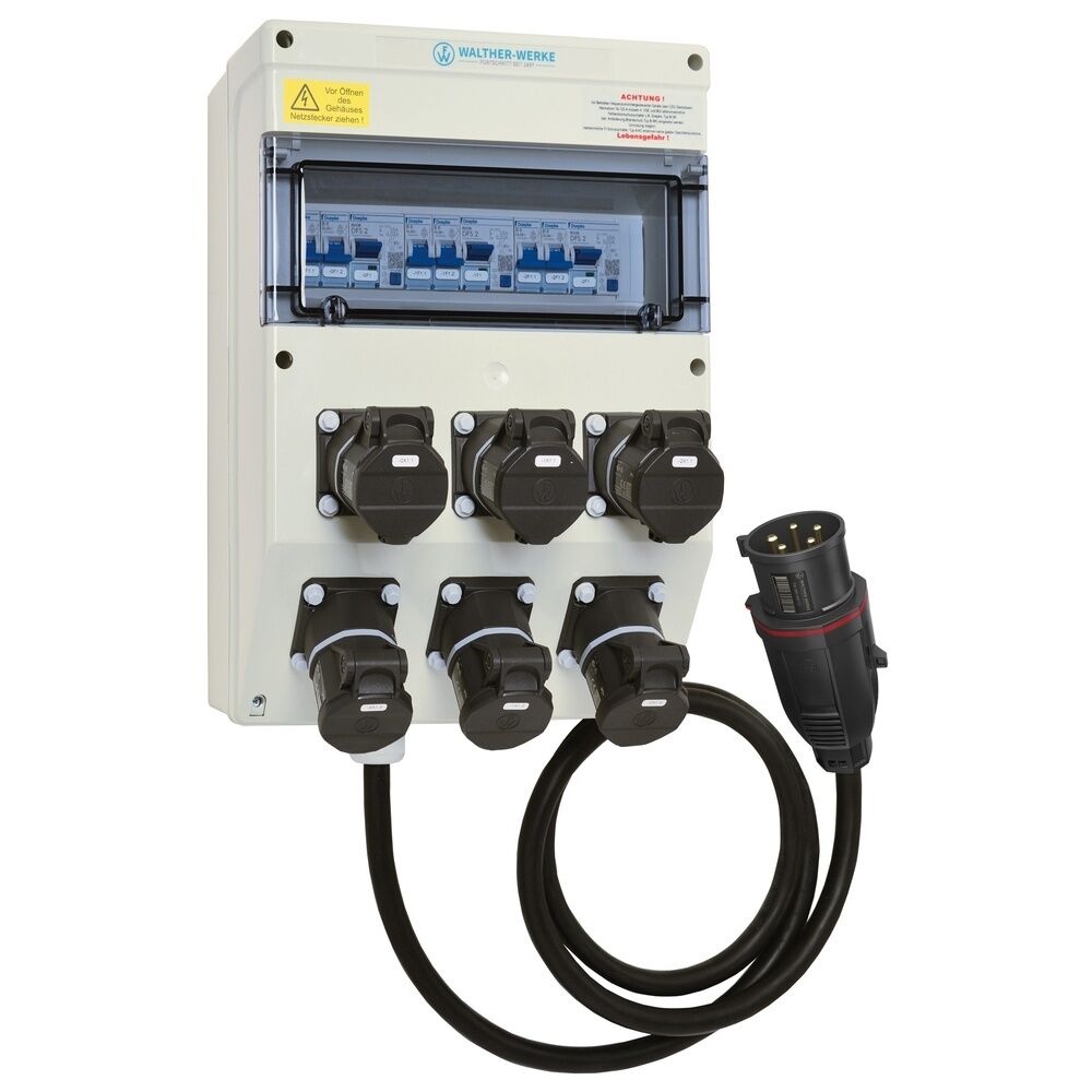 Walther-Werke Kunststoff Steckdosenkombination 68229DTN