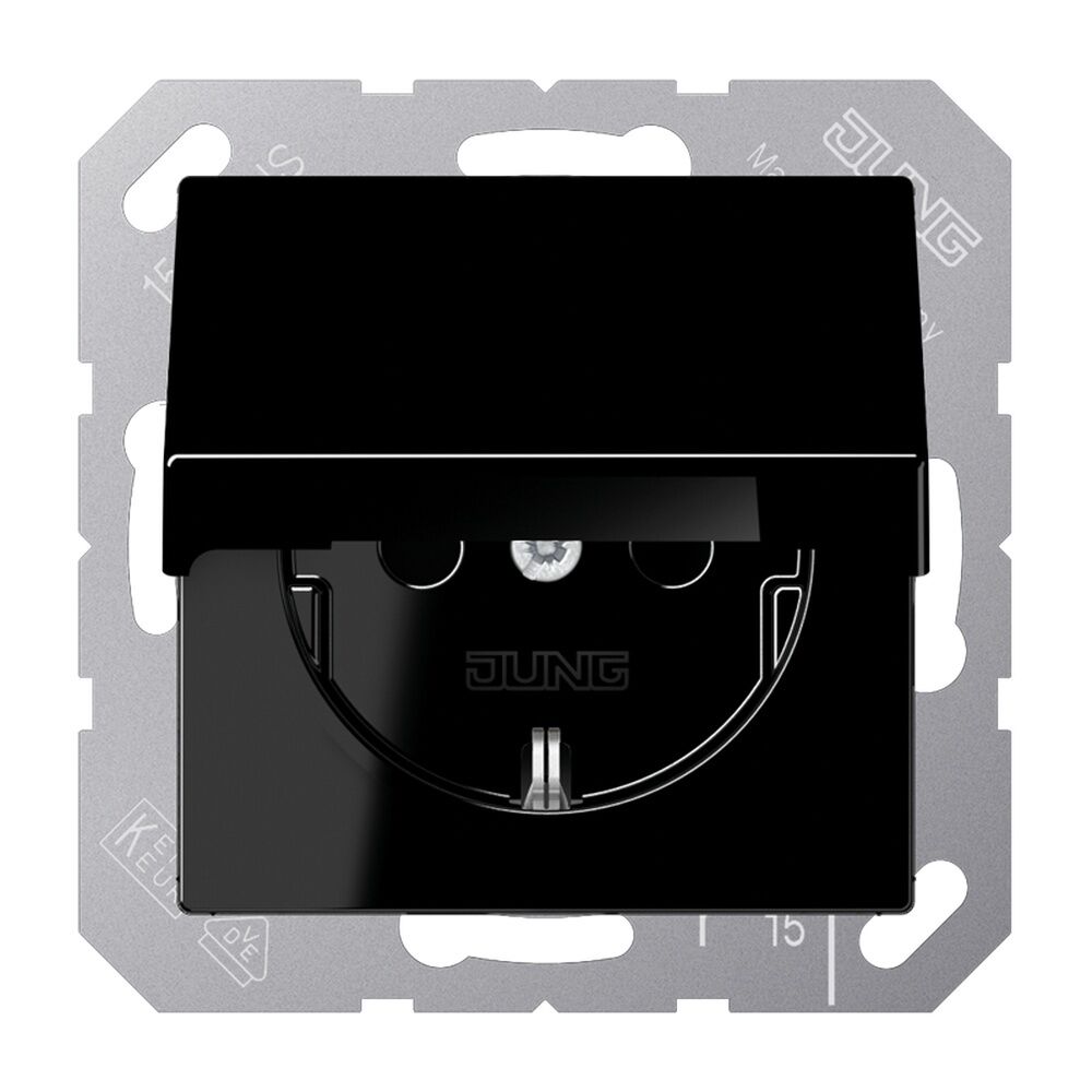 Jung Schutzkontakt Steckdose A 1520 BFKIKL SW