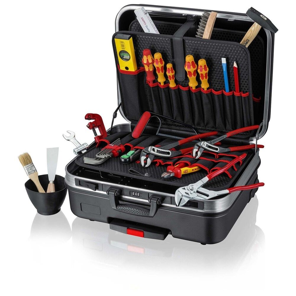 Knipex Werkzeugkoffer BIG Basic Move Sanitär 00 21 06 HK S
