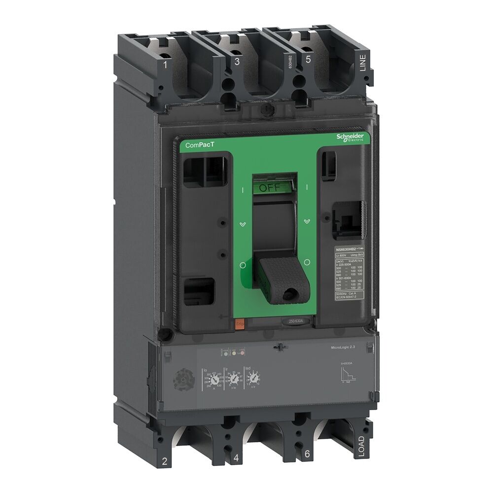 Schneider Electric Kompaktleistungsschalter C63H32D630