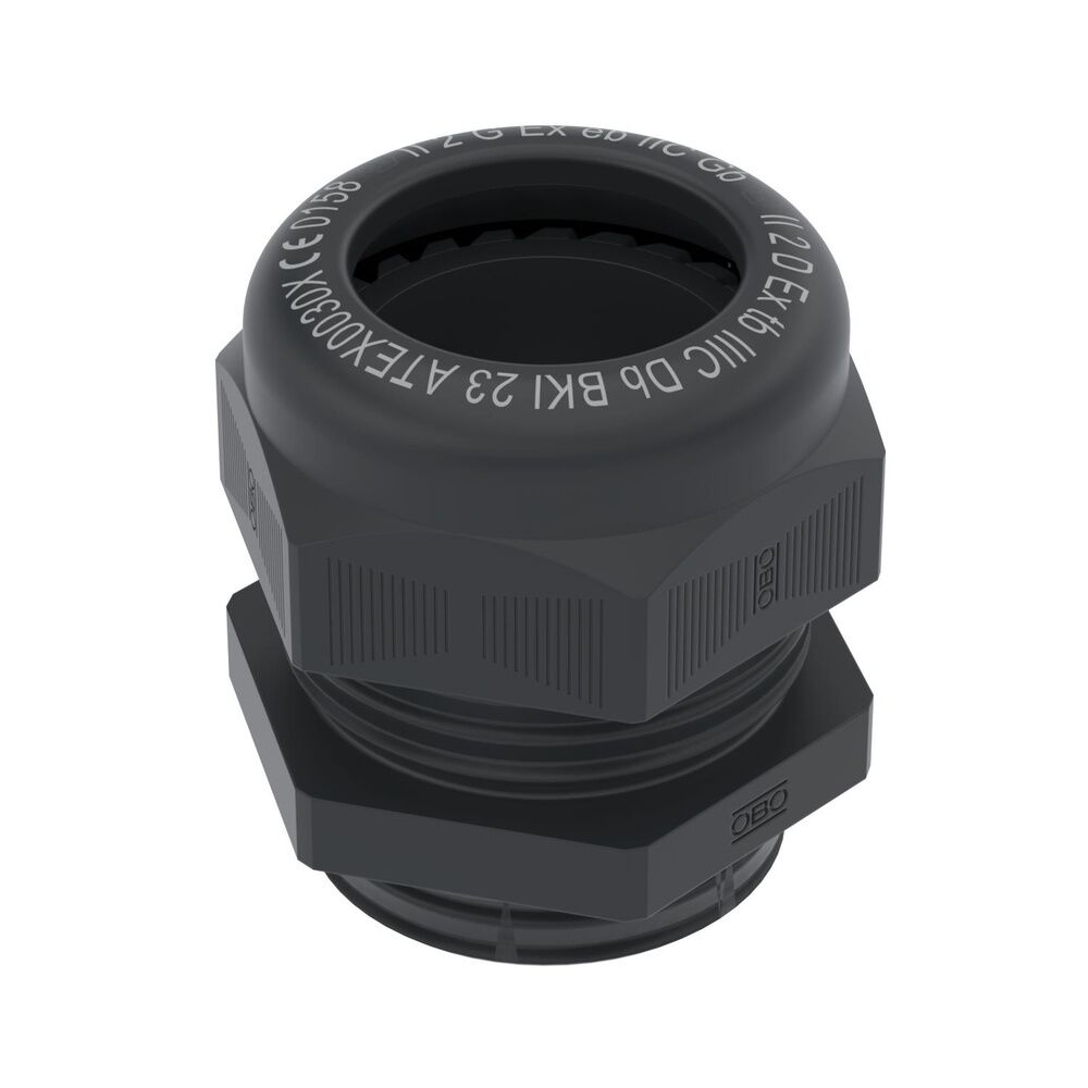 OBO Bettermann Kabelverschraubung 2050374 Typ VTEC EX M50 SW