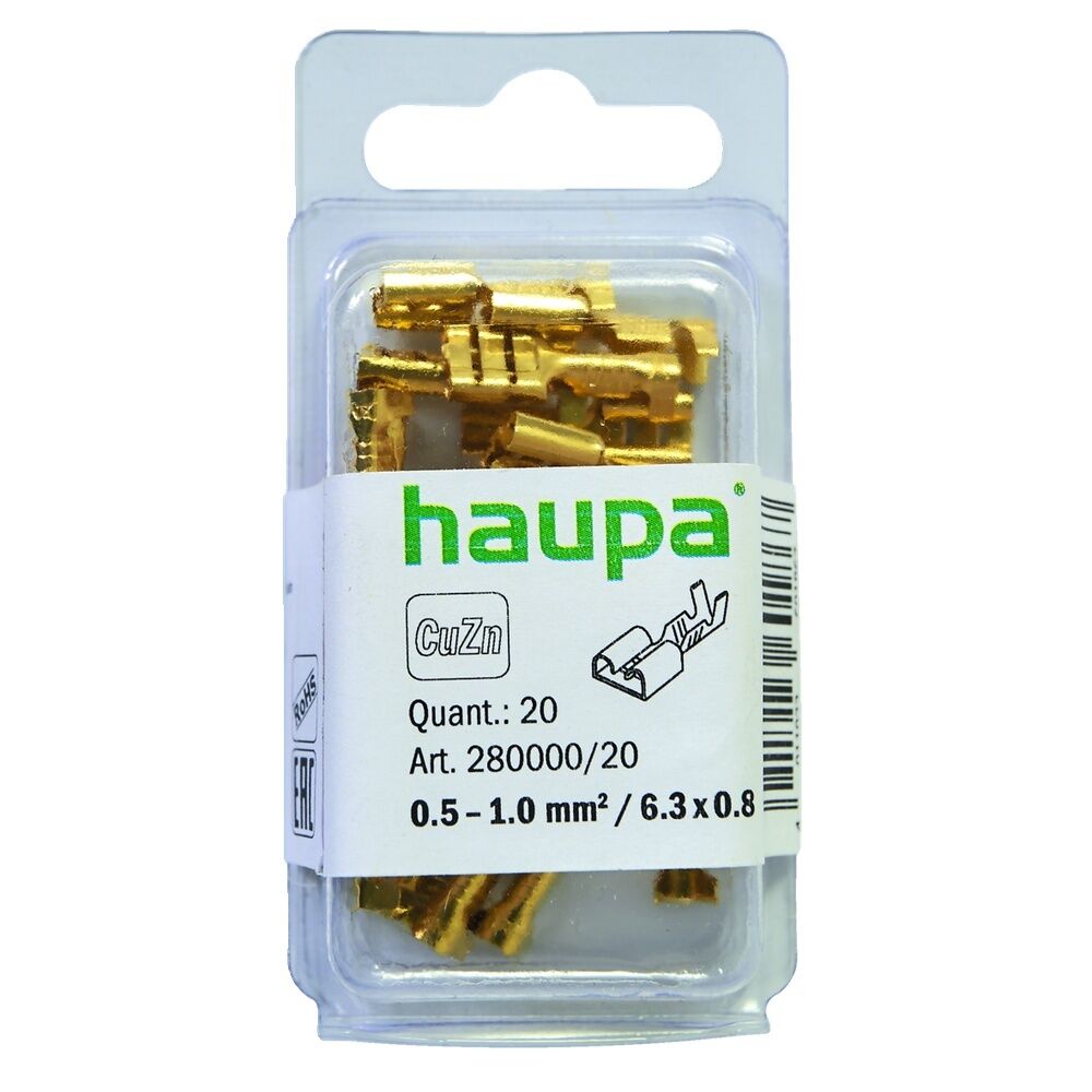 Haupa Flachsteckhülsen 280004/20