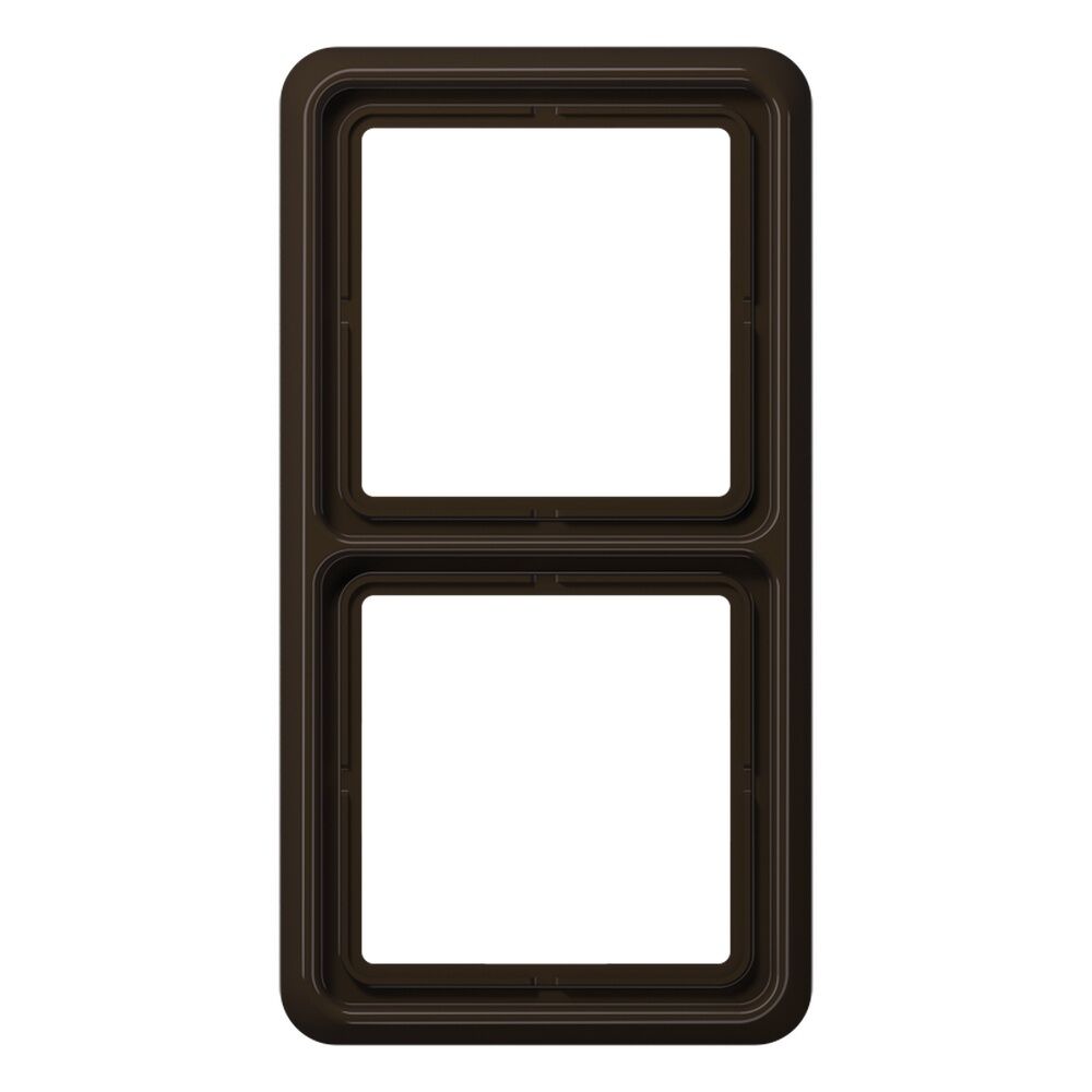 Jung Rahmen 2fach CD 582 WU BR