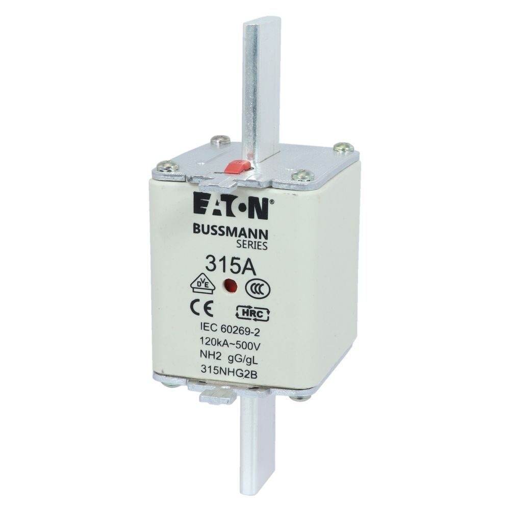 Eaton Sicherungseinsatz 315NHG2B Typ NH FUSE 315A 500V GL/GG SIZE 2 DUAL IN
