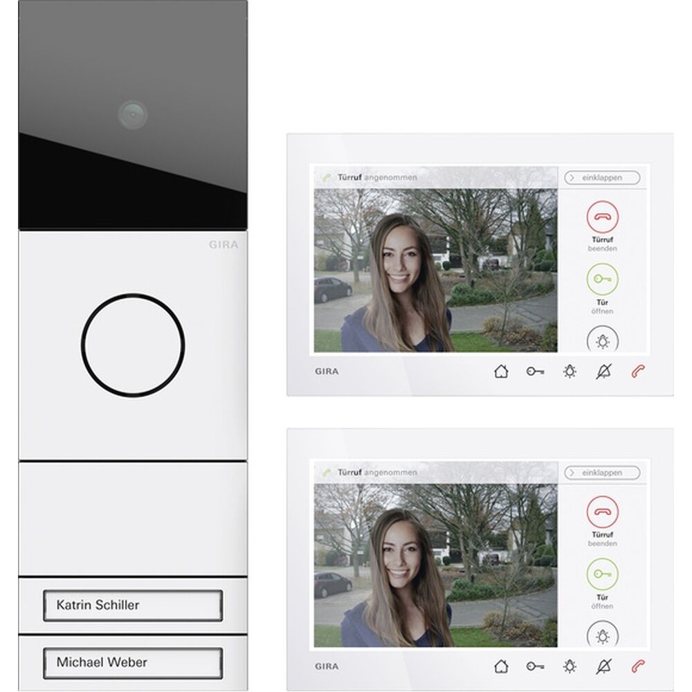 Gira Wohnungsstation ZFH 2432902 