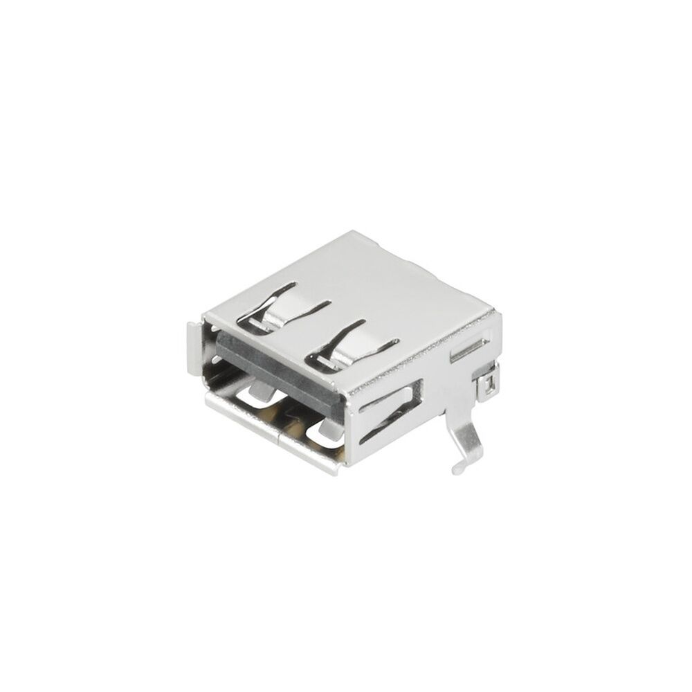 Weidmüller Leiterplattensteckverbinder 2563710000 Typ USB2.0A T1H 2.5N4 TY BK