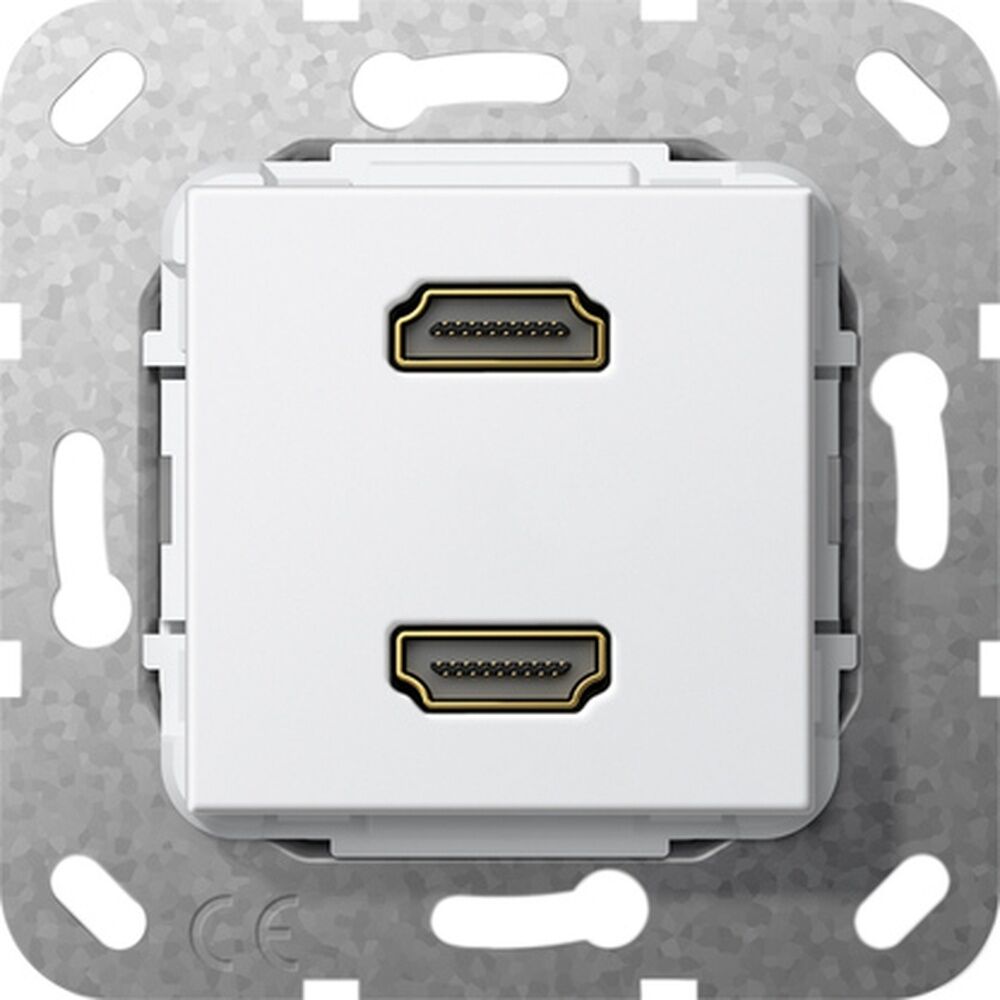 Gira Einsatz HDMI 2fach 567103