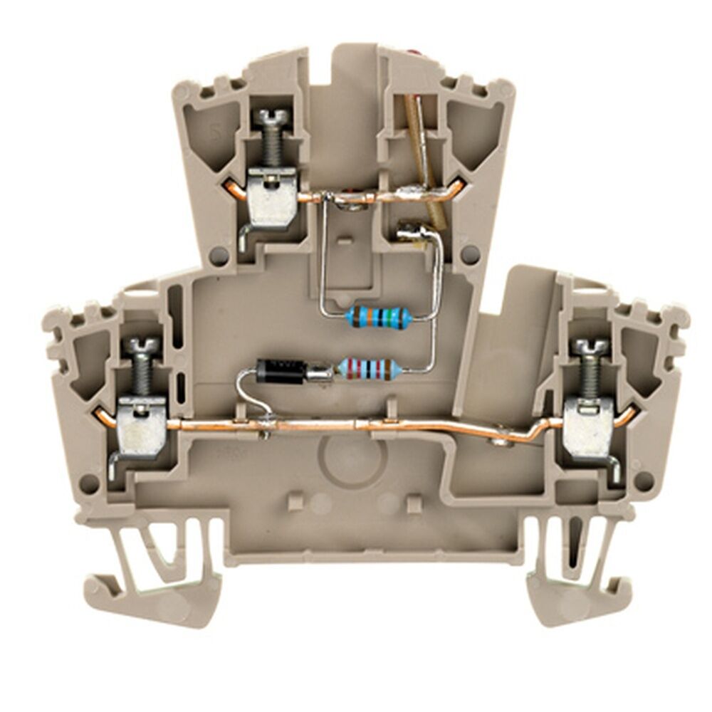 Weidmüller Bauelement Reihenklemme 8006320000 Typ WDK 2.5 LD 1D 2R 115VAC