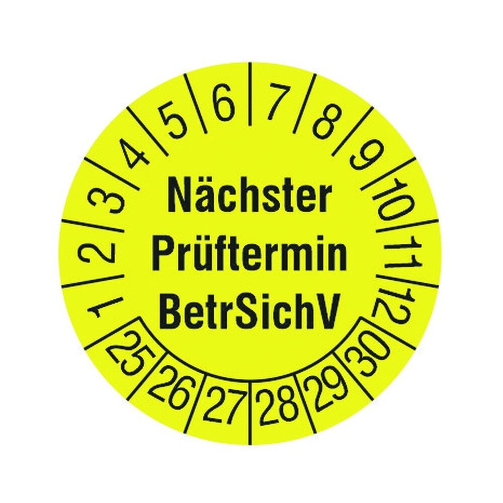 CIMCO Prüfplakette 182671