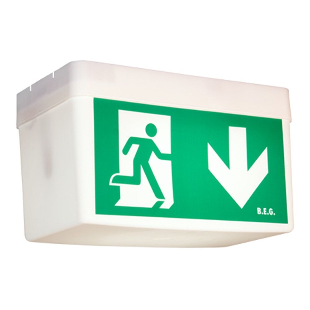 B.E.G. Brück Not Sicherheitsleuchte 93012 Typ BD21/6/3SC-LED 