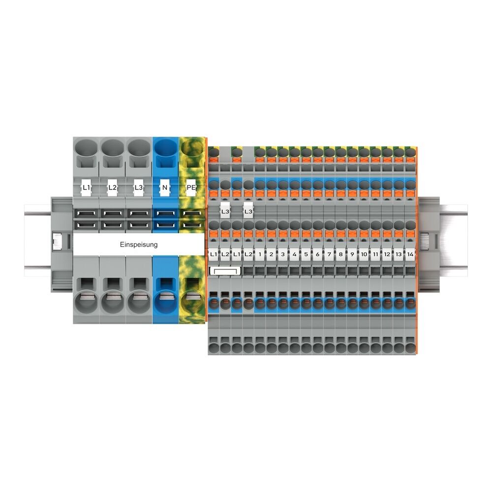 Wago TOPJOB®S Hauptverteiler Set FI/LS 821-110