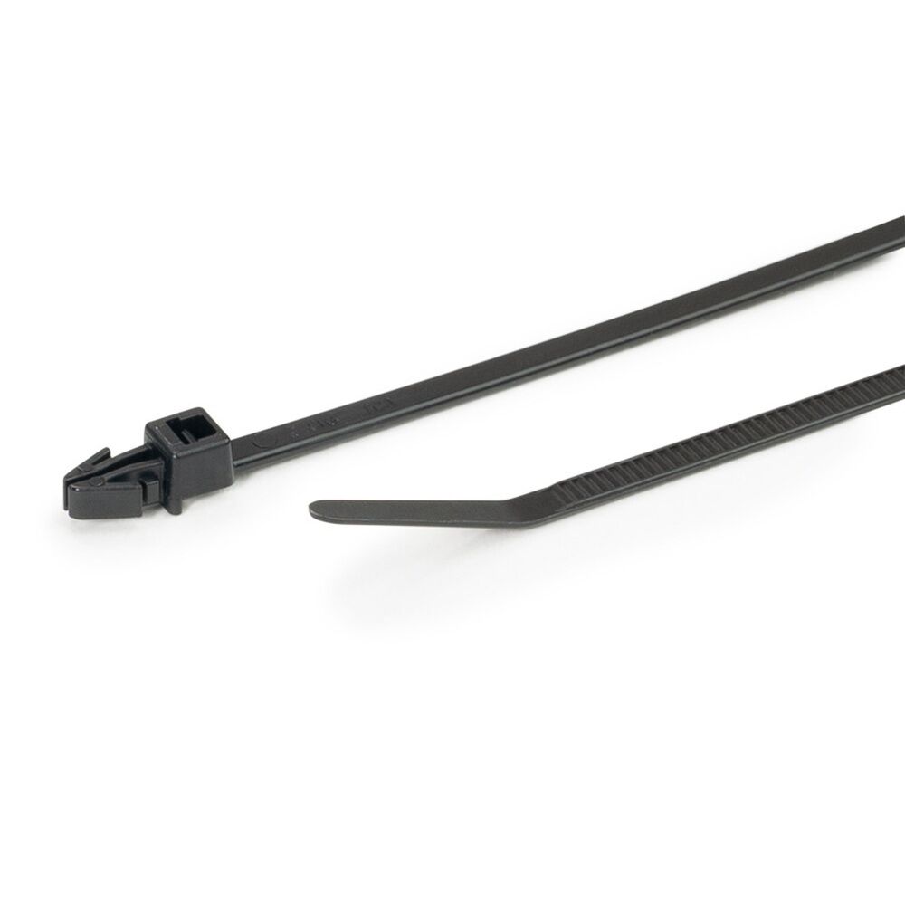 Hellermann Befestigungsbinder 126-00329 Typ T30RSF-PA66HS-BK