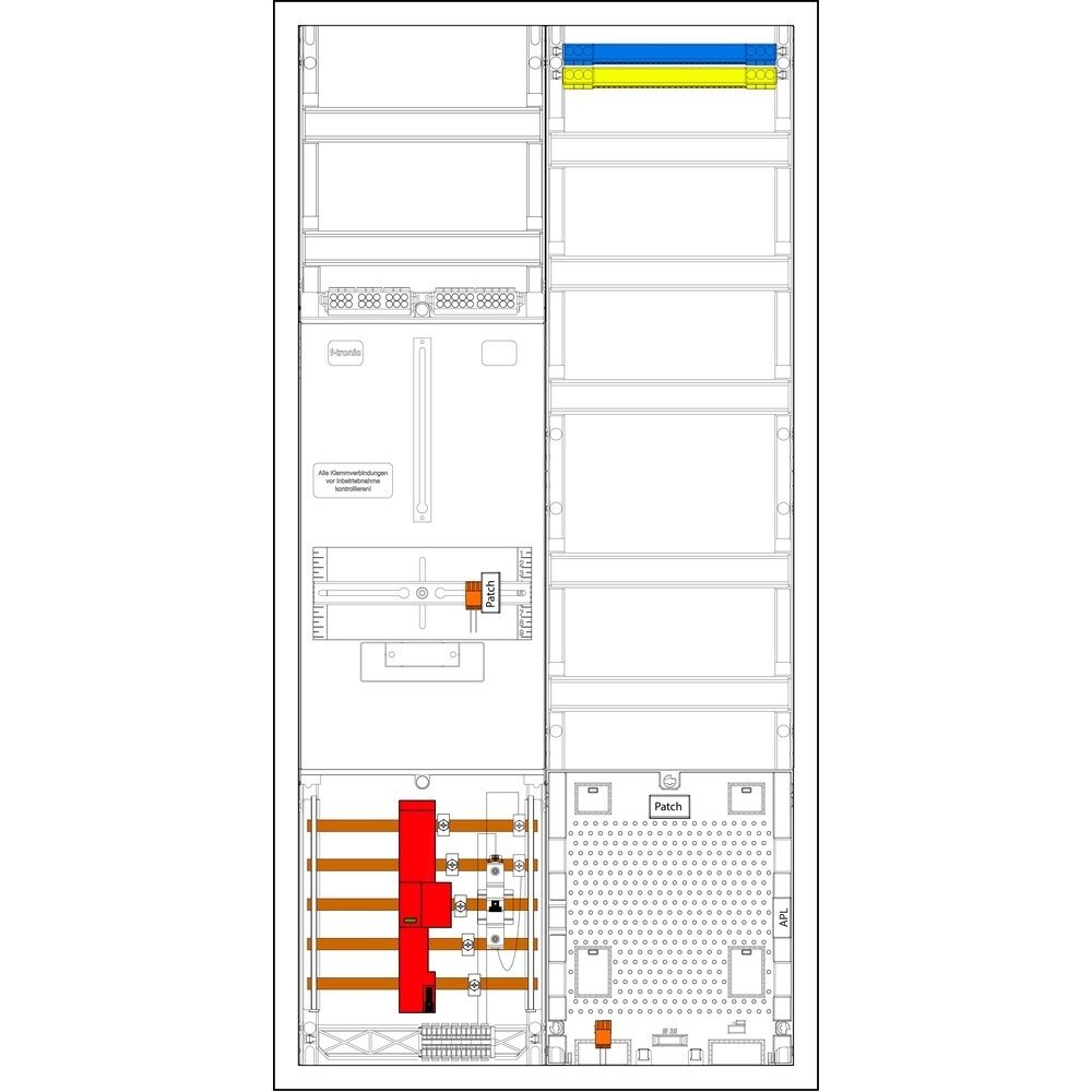 f-tronic Komplettschrank 7190080 Typ 3HZ721APZB6ÜS