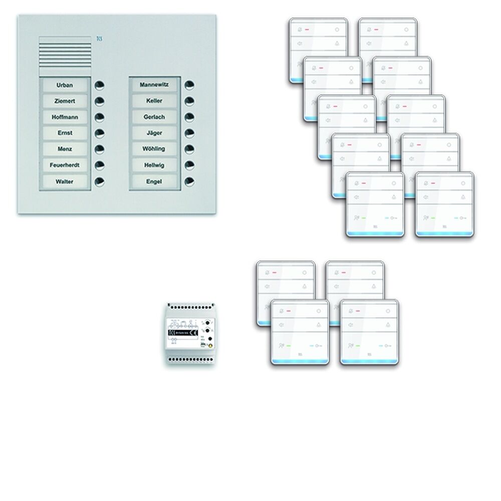 TCS Sprechanlage Vorkonfiguriertes Paket PPUF14/2-EN/01