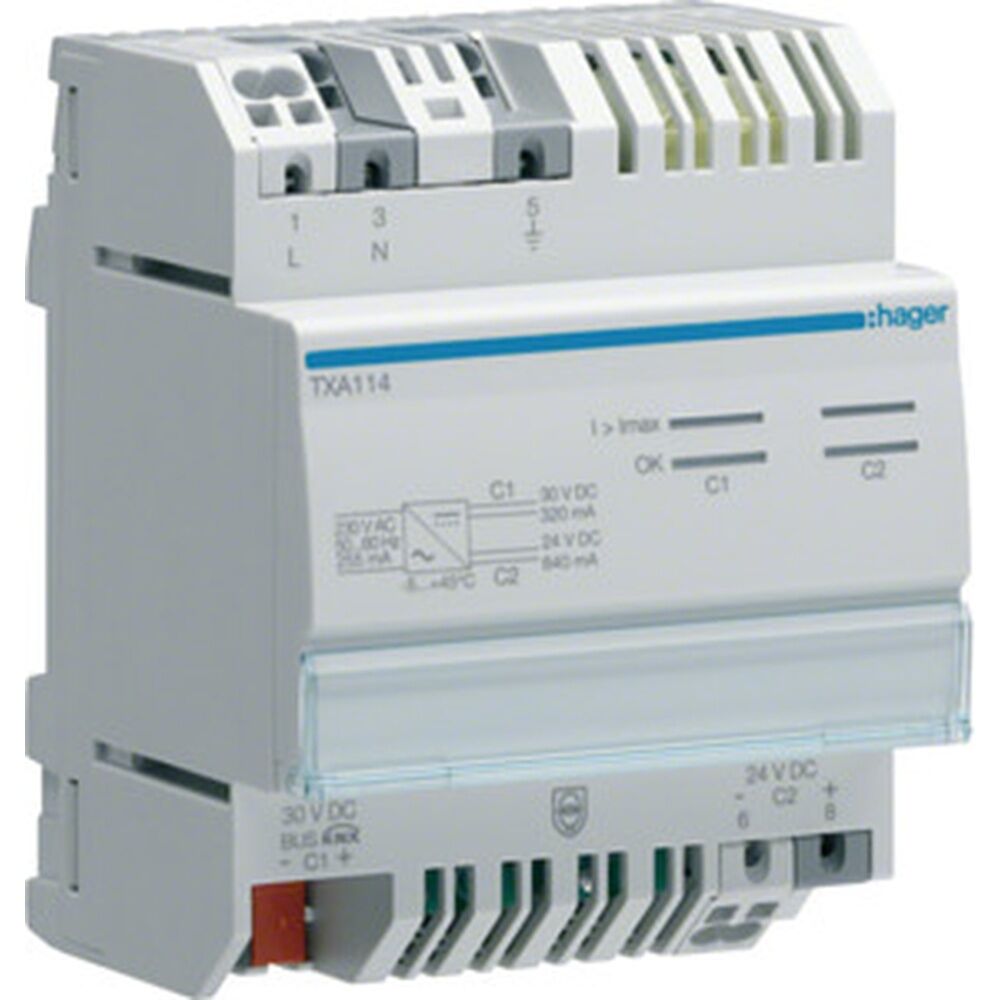 Hager Spannungsversorgung TXA114