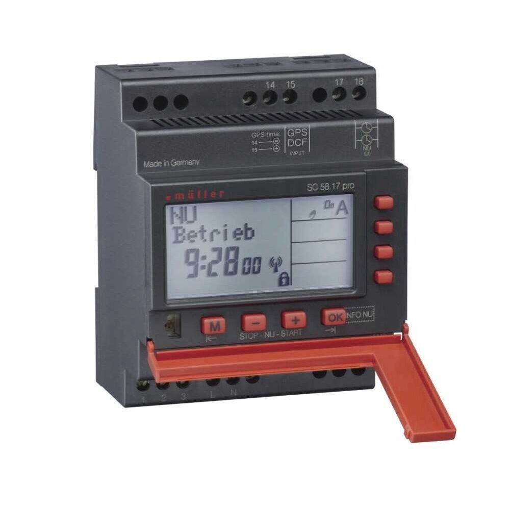 Hugo Müller Digitale Zeitschaltuhr 21161 Typ SC5817pro 