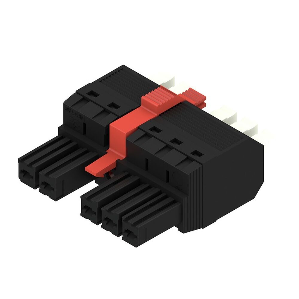 Weidmüller Leiterplattensteckverbinder 2549390000 Typ BVFL 7.62HP/05/180MF4 SN BK BX