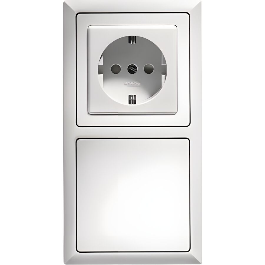 Eltako 2 fach Rahmen 30000810 Typ R2F-ws