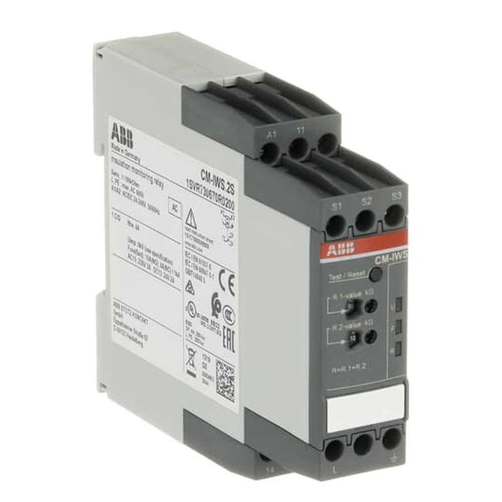 ABB Isolations Erdschlussüberwachungsgerät 1SVR730670R0200 Typ CM-IWS.2S