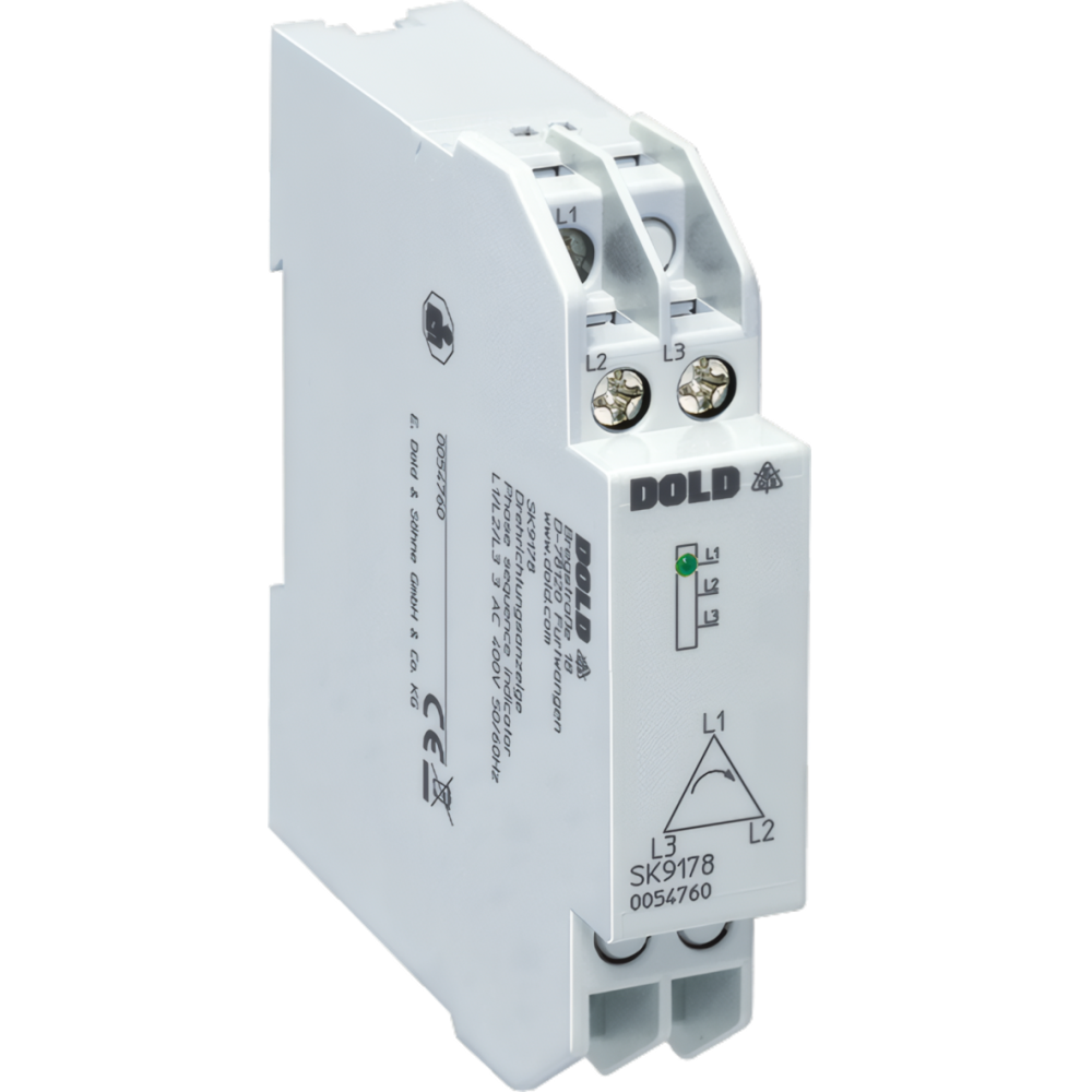 Dold Drehrichtungsanzeige 0054760 Typ SK9178 3AC50/60HZ 400V