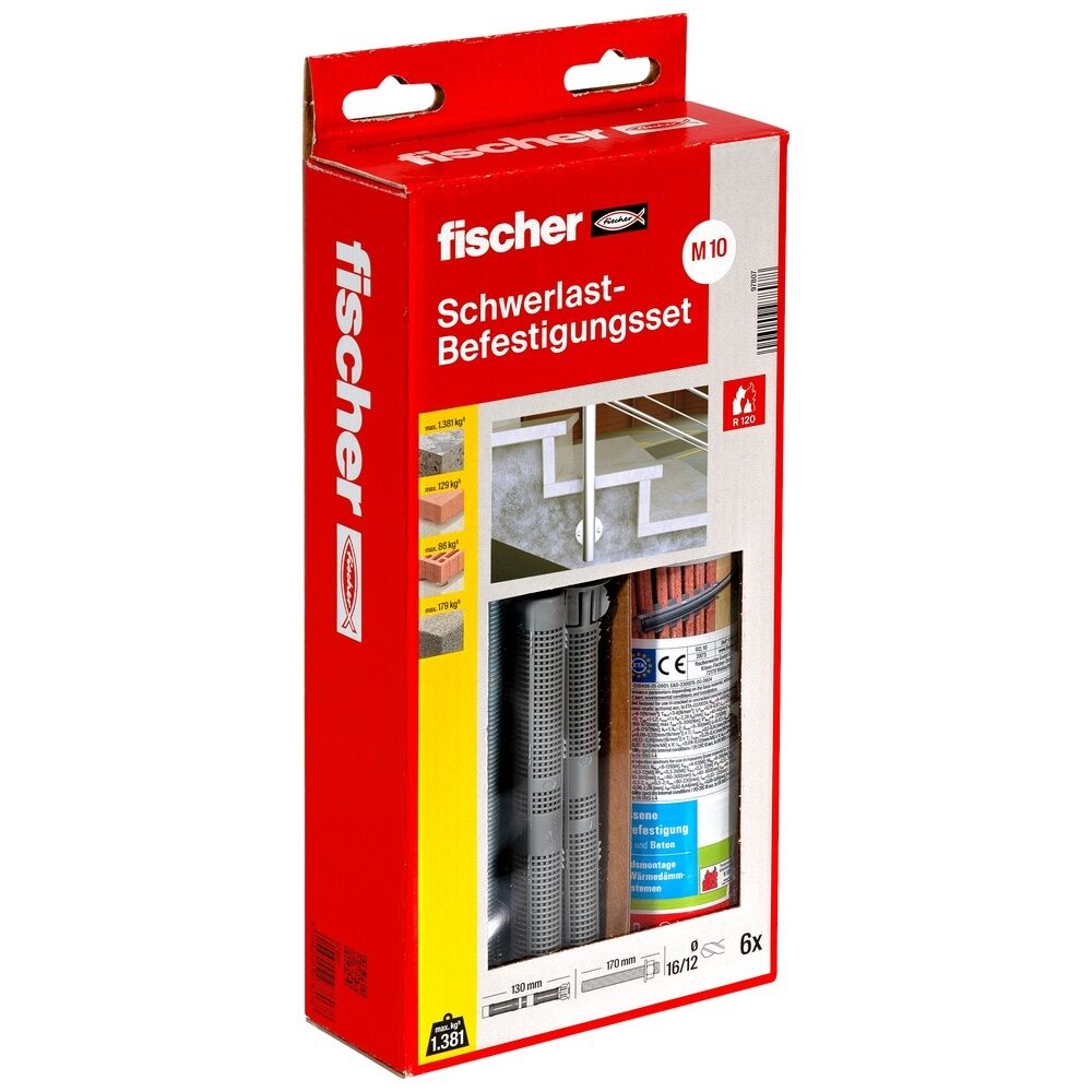 Fischer Schwerlast Befestigungsset 097807 Typ 300 T SBS Set M10 