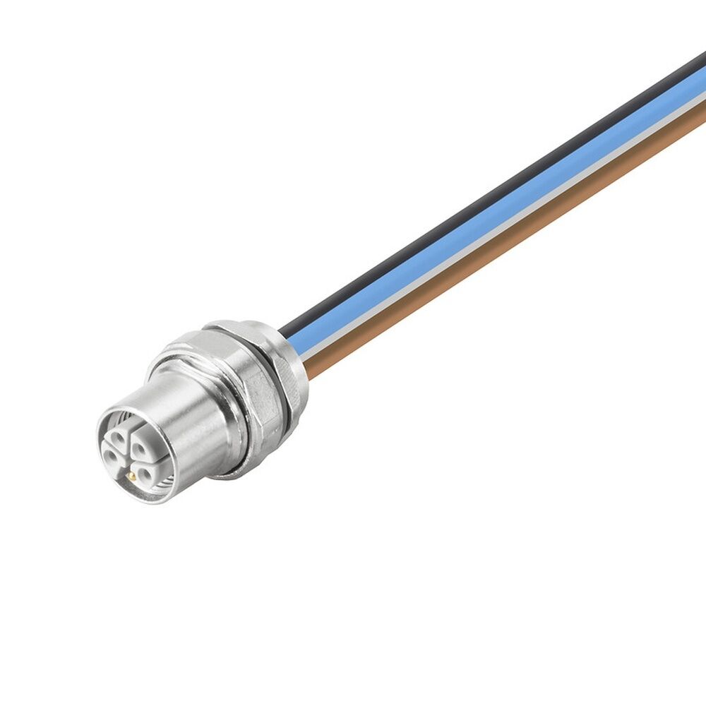 Weidmüller Rundsteckverbinder 2625940000 Typ SAIE-M12BL-0.3VHM16-1.5