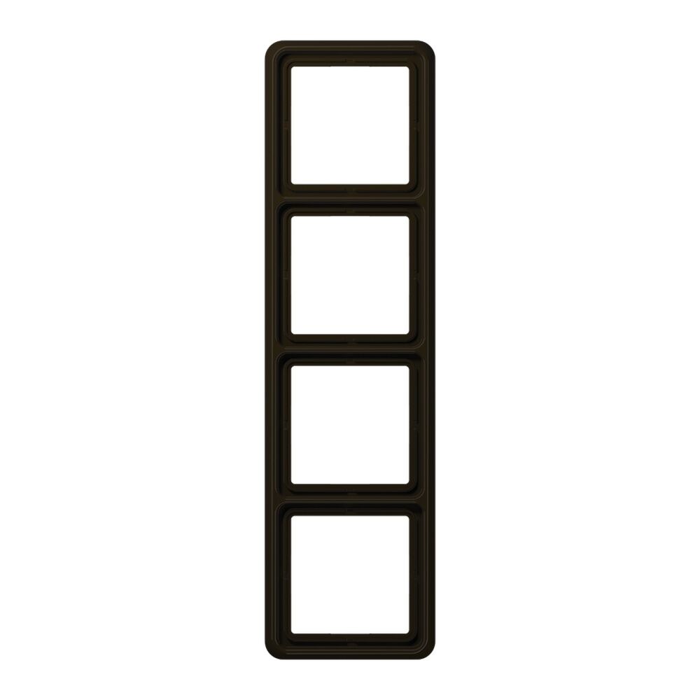 Jung Rahmen 4fach CD 584 BR