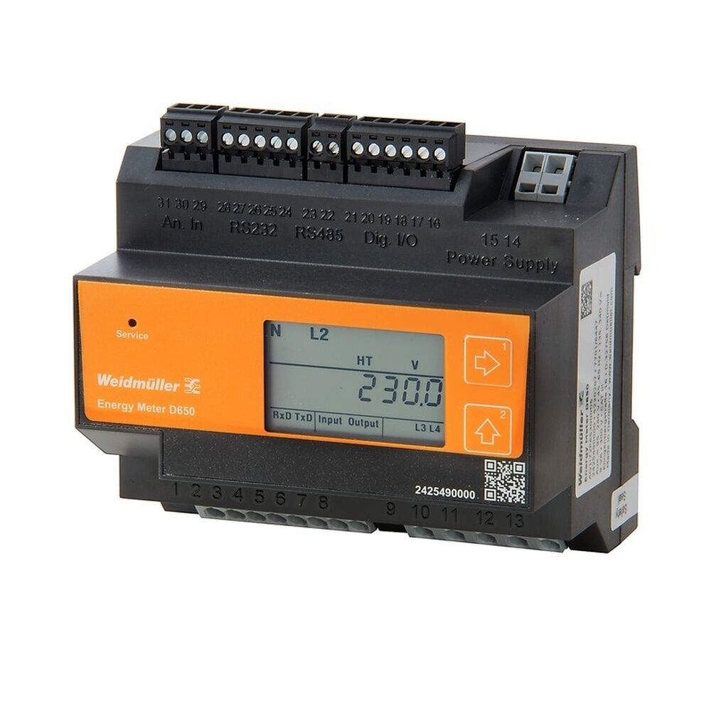 Weidmüller Messgerät 2425490000 Typ ENERGY METER D650