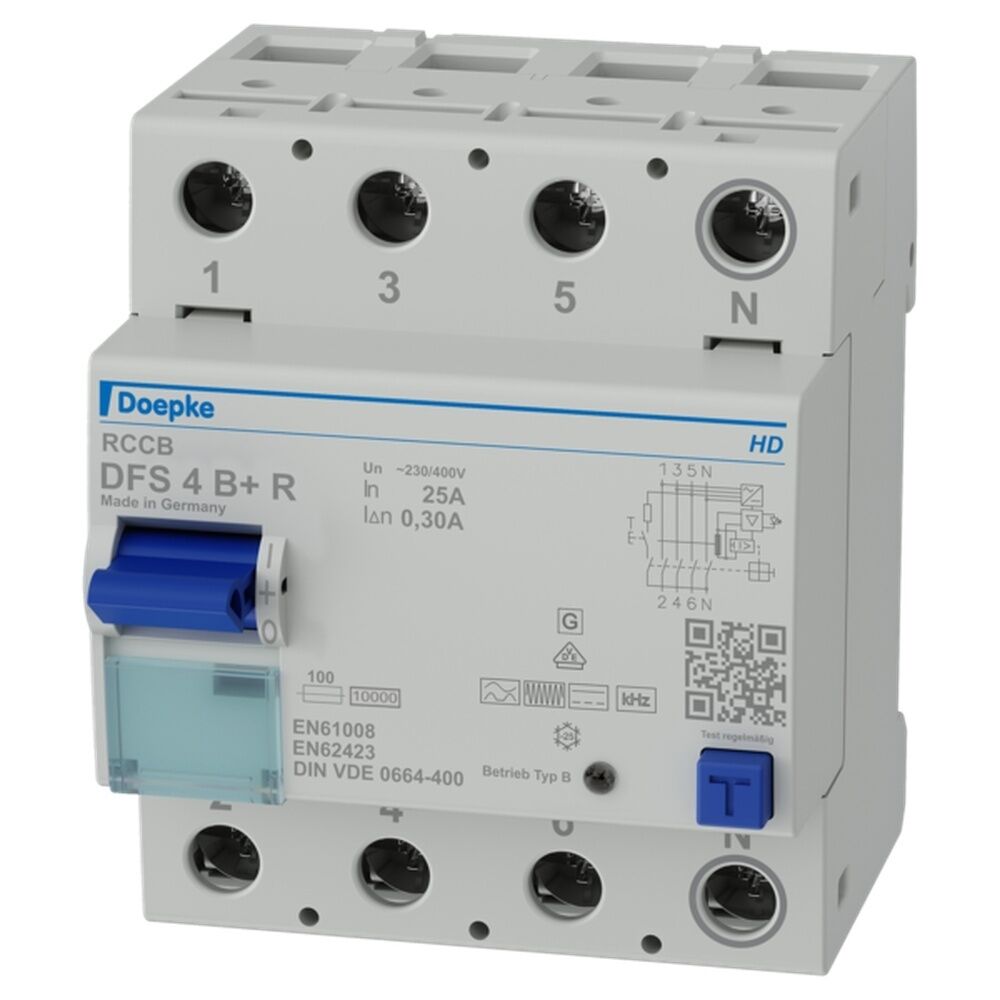 Doepke FI Schutzschalter 09126896HD Typ DFS4 025-4/0,30-B+ R HD