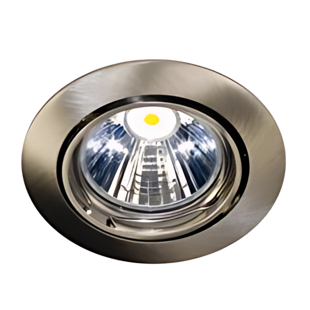 Nobile Einbaustrahler 1850490900 Typ N 5049 nickel-gebürstet