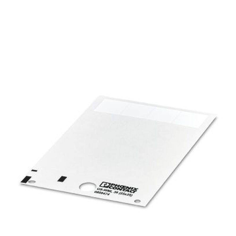 Phoenix Contact Kabelmarkeretikett 0800474 Typ US-WML 36 (25X25) 