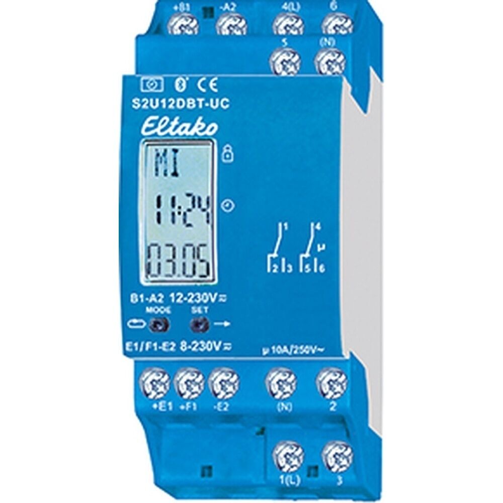 ELTAKO Schaltuhr 2Kanal 23002903 Typ S2U12DBT-UC