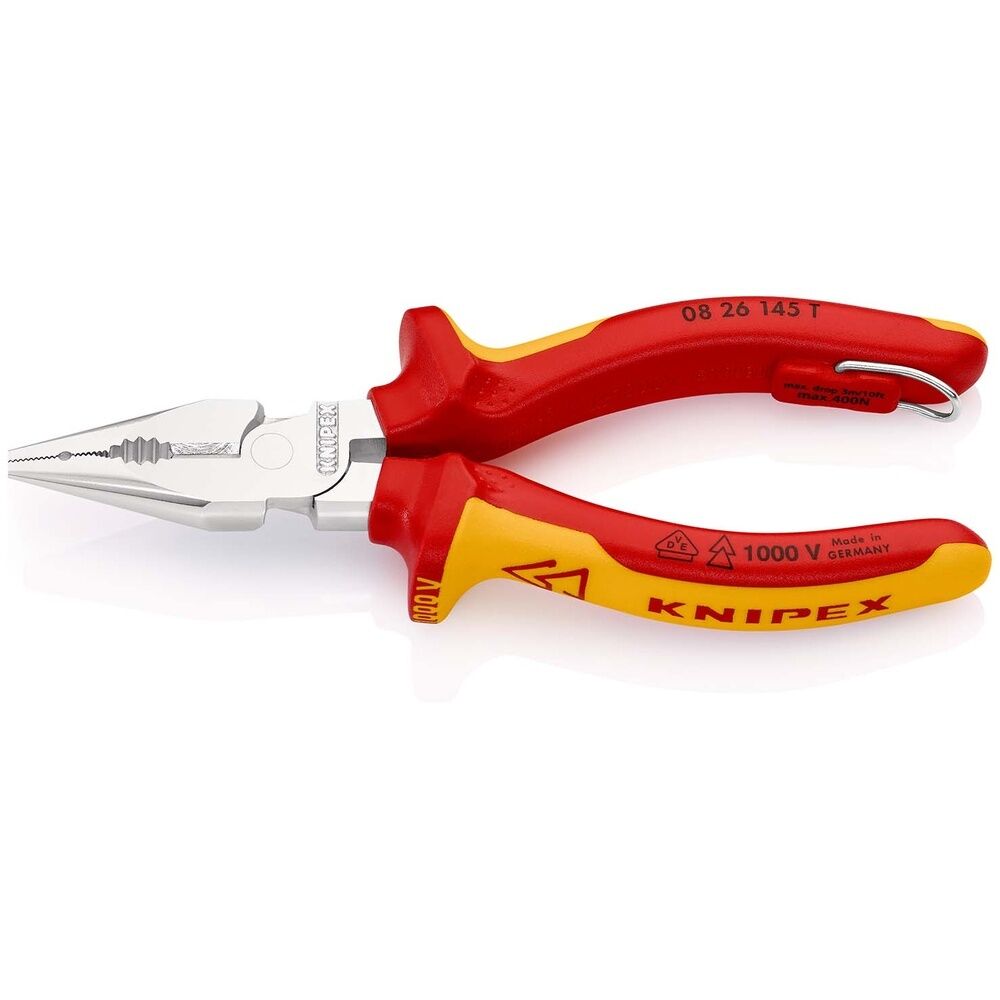 Knipex Spitzkombizange 08 26 145 T BK 