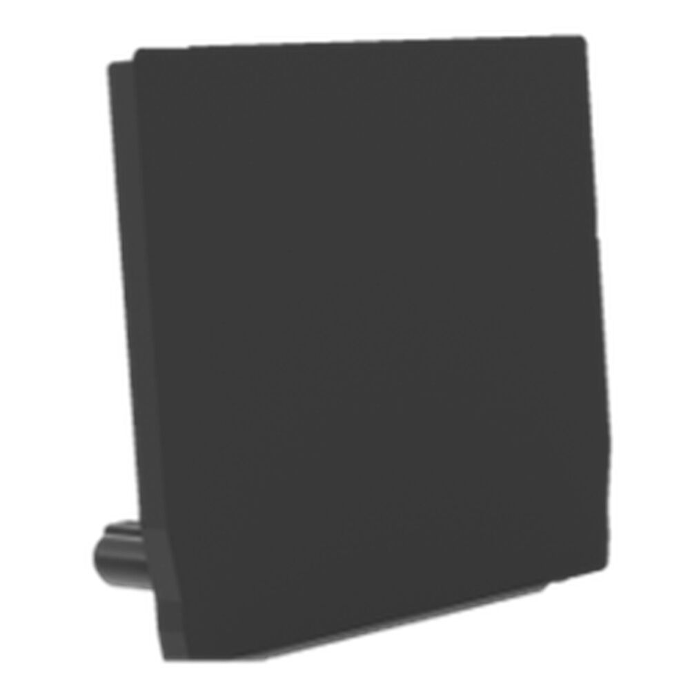 Radium Endkappe ZTPA3197 Typ ENDCAP SQUARE PROFILE M U FLAT BLACK