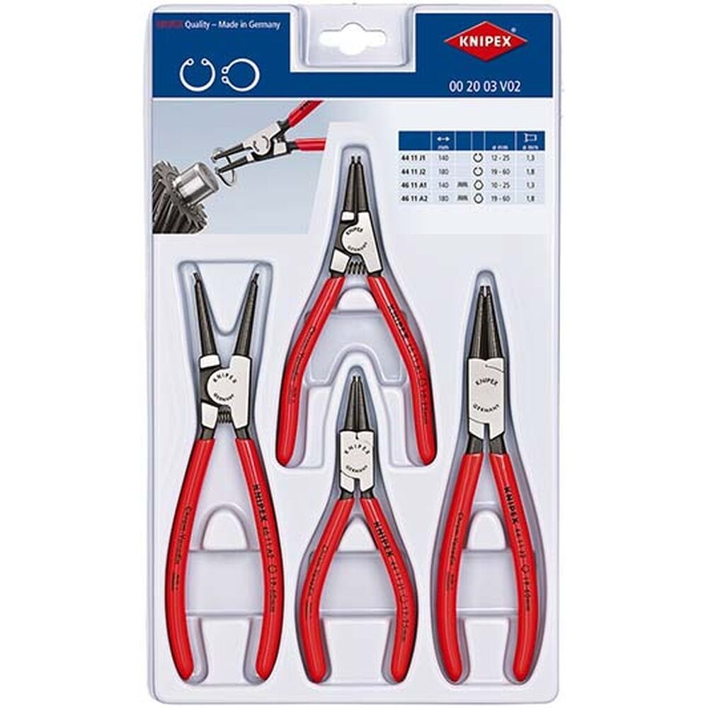 Knipex Sicherungsringzangen Set 00 20 03 V02 
